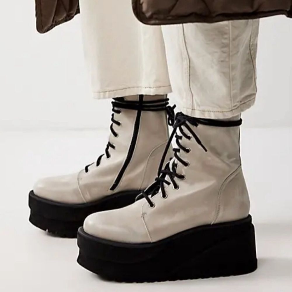 Free People Nella Platform Boots NEW!